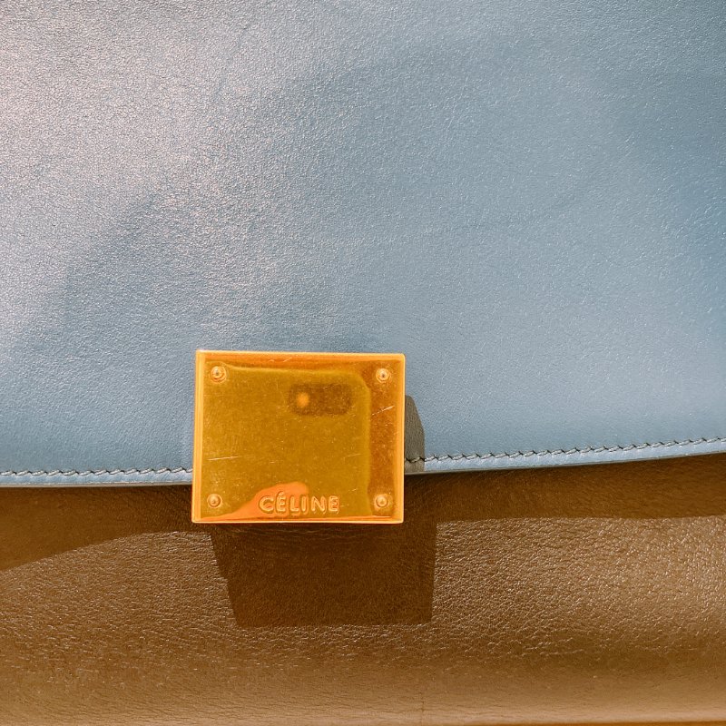 TK1959 Celine 思琳小號兩用包包Trapeze Small Bag Calfskin-11