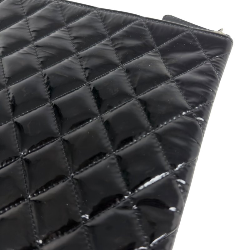 CHANEL CC 漆皮 手包-6