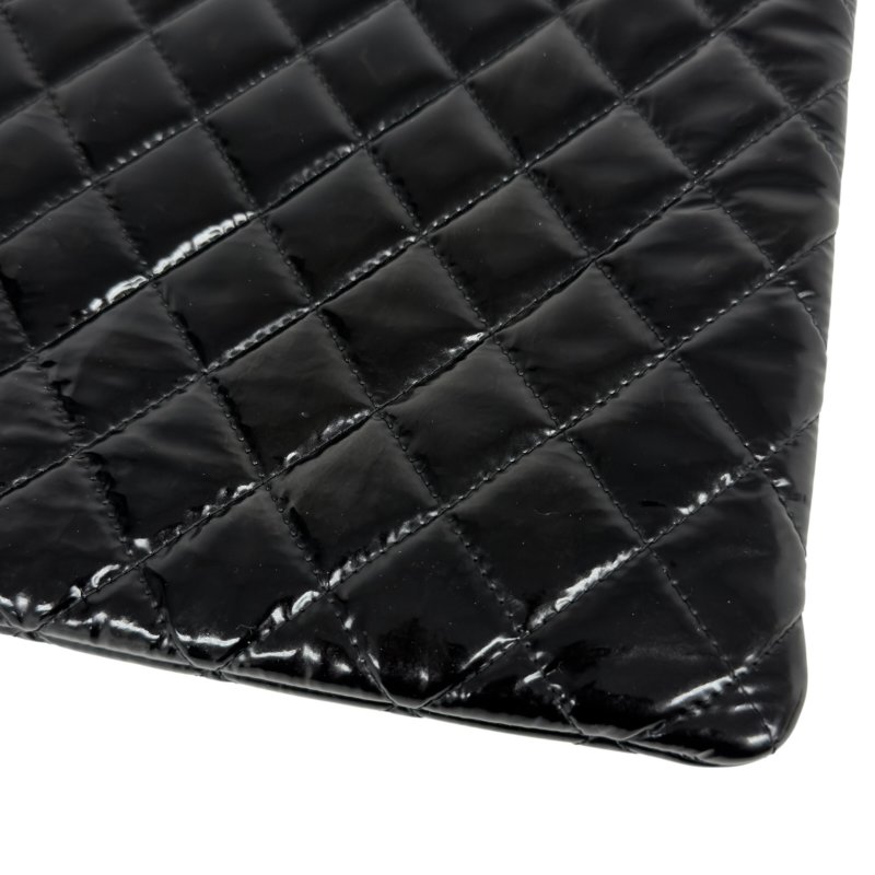 CHANEL CC 漆皮 手包-7