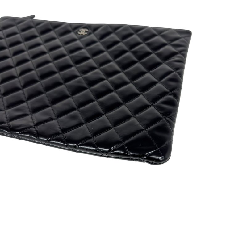 CHANEL CC 漆皮 手包-9