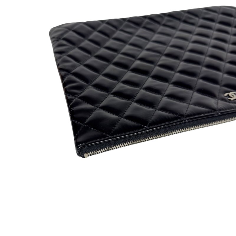 CHANEL CC 漆皮 手包-10