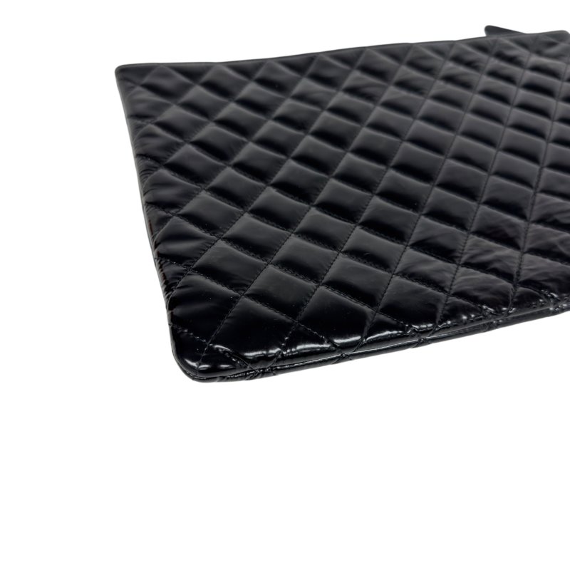 CHANEL CC 漆皮 手包-12