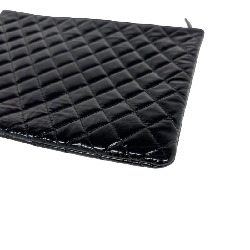 CHANEL CC 漆皮 手包-13