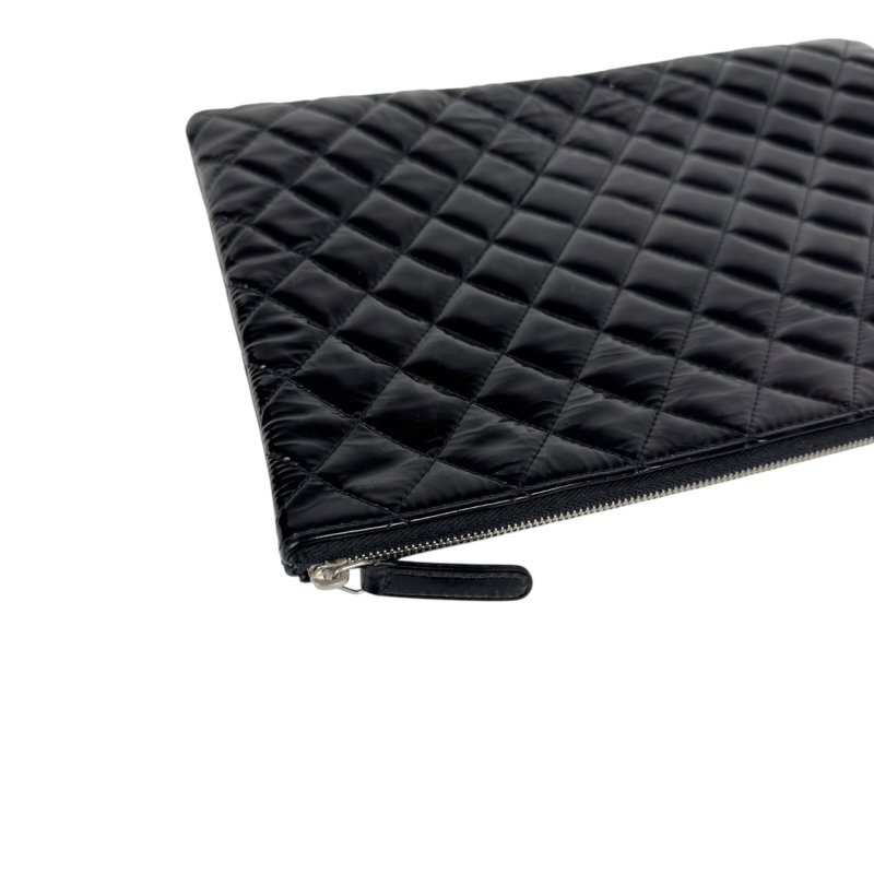 CHANEL CC 漆皮 手包-14