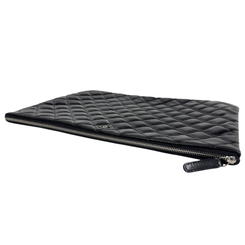 CHANEL CC 漆皮 手包-16