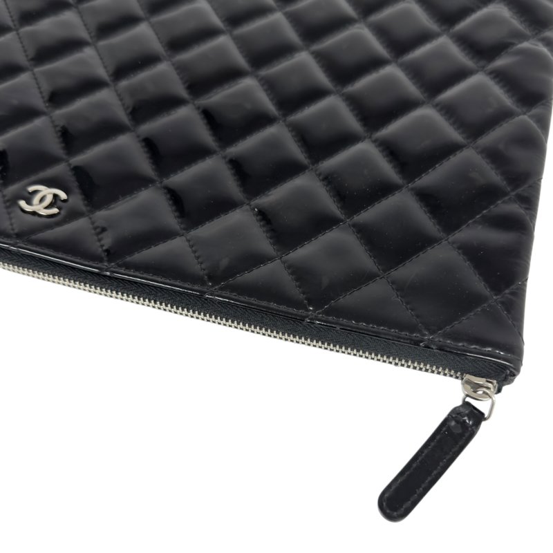 CHANEL CC 漆皮 手包-17