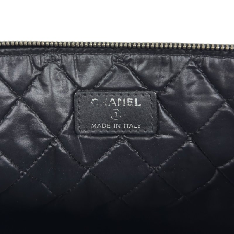 CHANEL CC 漆皮 手包-19