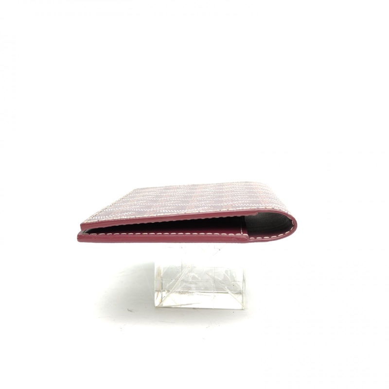 GOYARD 酒紅色PVC護照夾-3