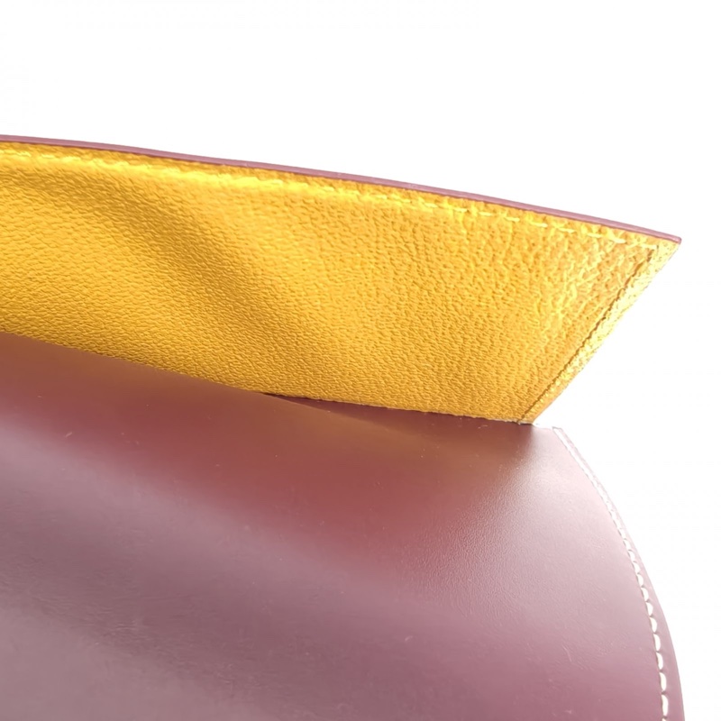 GOYARD 酒紅色PVC護照夾-4