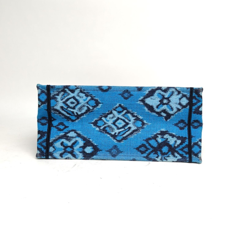 DIOR BookTote中號36拼色帆布2021手提包-3