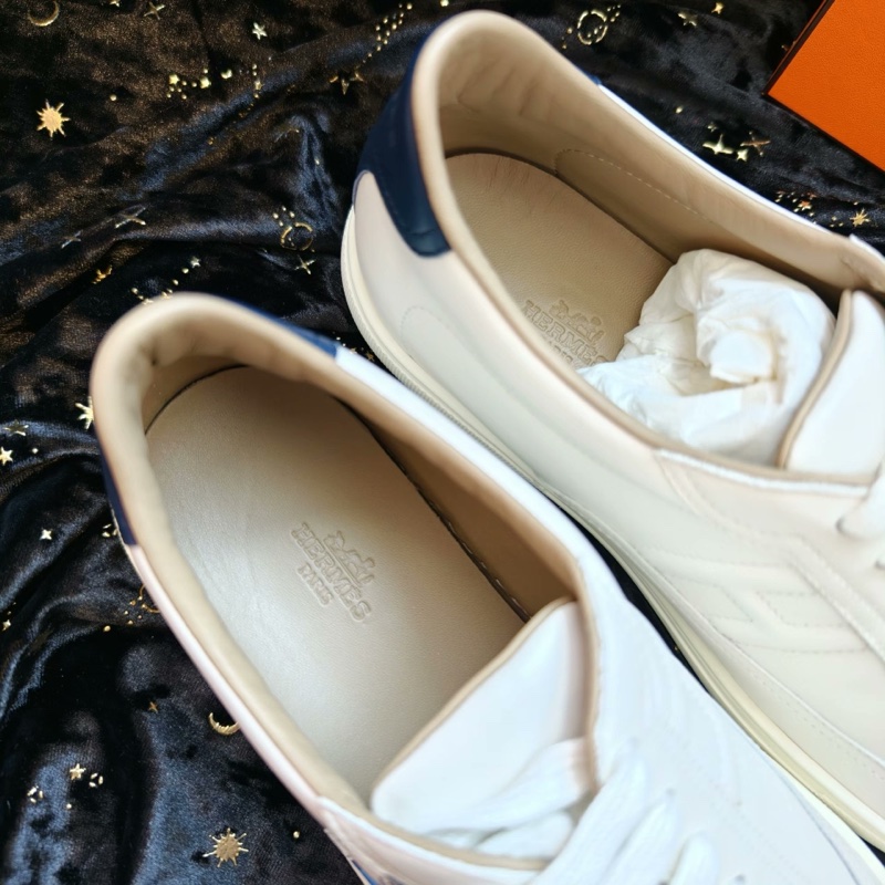 Hermes休閒鞋愛馬仕Quicker碼頭彩繪休閒板鞋 41.5碼-4