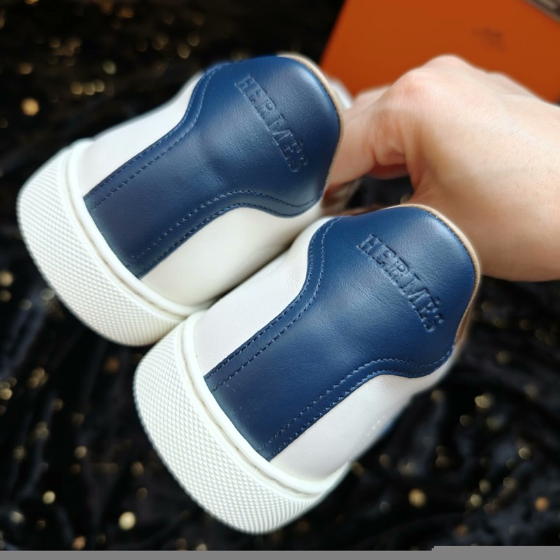 Hermes休閒鞋愛馬仕Quicker碼頭彩繪休閒板鞋 41.5碼-5