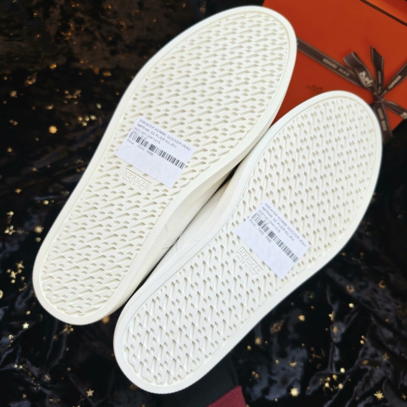 Hermes休閒鞋愛馬仕Quicker碼頭彩繪休閒板鞋 41.5碼-6