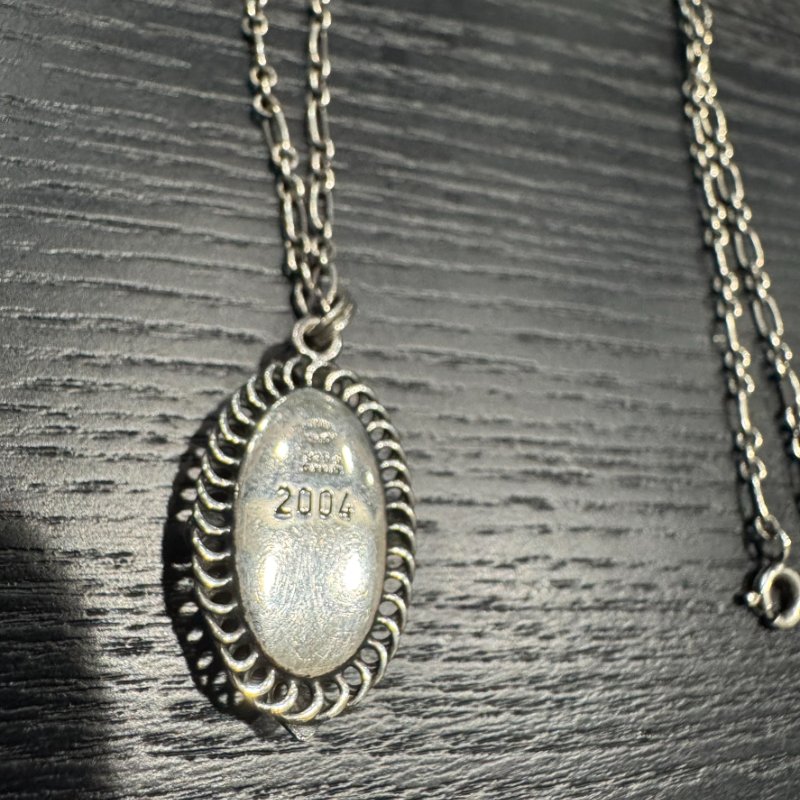喬治傑森Georg Jensen 2004百年紀念純銀項鍊-4