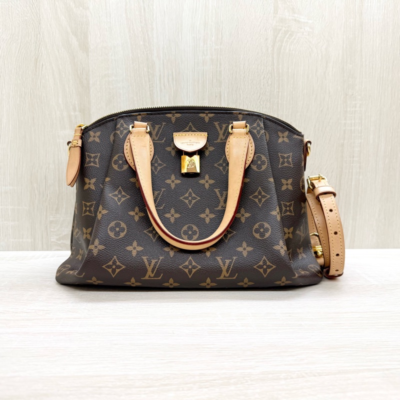 LV原花弧形Rivoli pm側背包M44543-1
