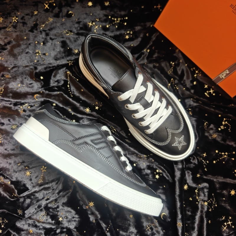 Hermes女鞋愛馬仕黑色Deep星芒刺繡板鞋 37 碼-2