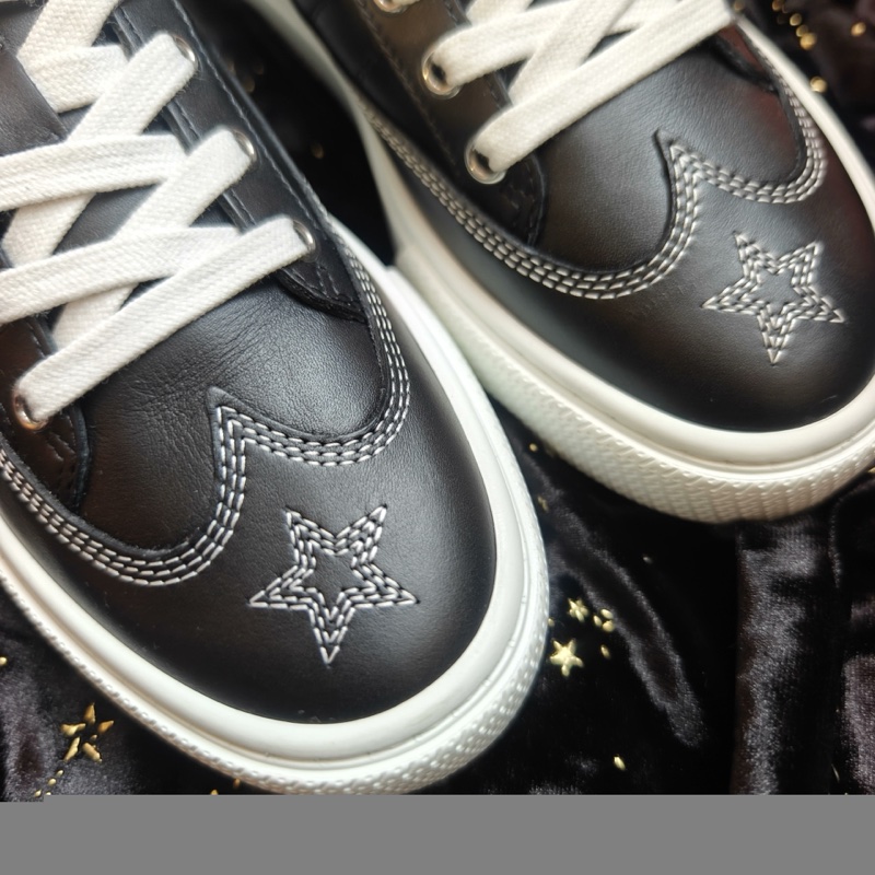 Hermes女鞋愛馬仕黑色Deep星芒刺繡板鞋 37 碼-4