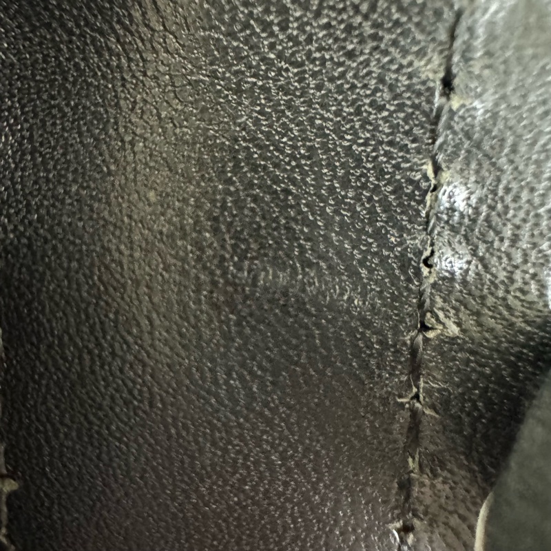 Versace 中古黑金鴕鳥紋手提包​​ 便當包 特殊款-34