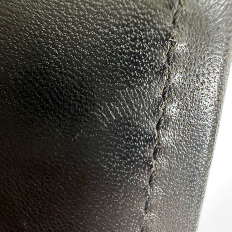 Versace 中古黑金鴕鳥紋手提包​​ 便當包 特殊款-35