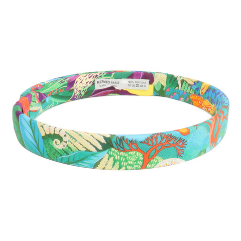 HERMES 絲質Hair Band髮帶