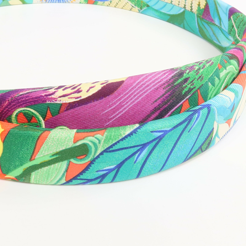 HERMES 絲質Hair Band髮帶-6