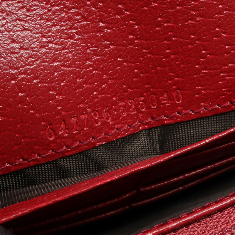 GUCCI 塗層帆布/牛皮皮革Gucci x Doraemon金扣長錢包-14