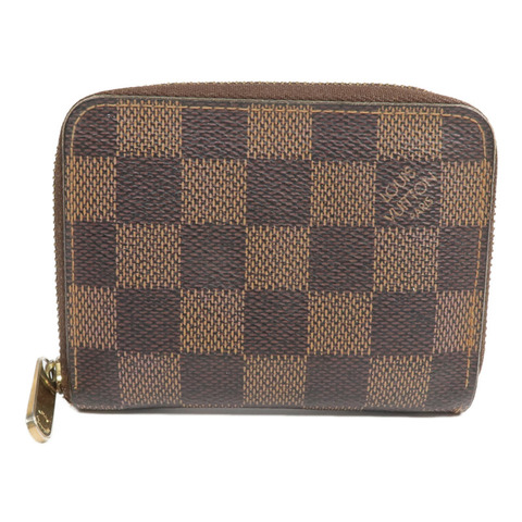LOUIS VUITTON Damier Zippy Coin Purse金扣零錢包/卡片套