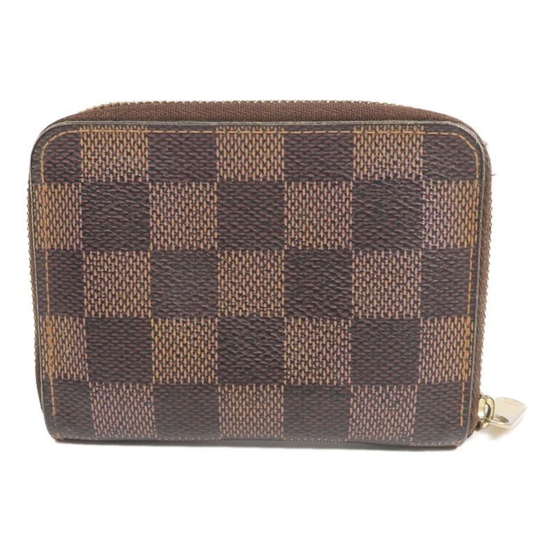 LOUIS VUITTON Damier Zippy Coin Purse金扣零錢包/卡片套-1