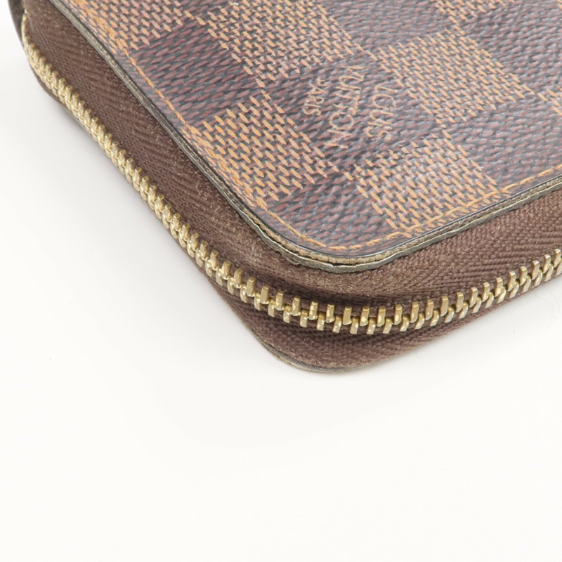 LOUIS VUITTON Damier Zippy Coin Purse金扣零錢包/卡片套-8