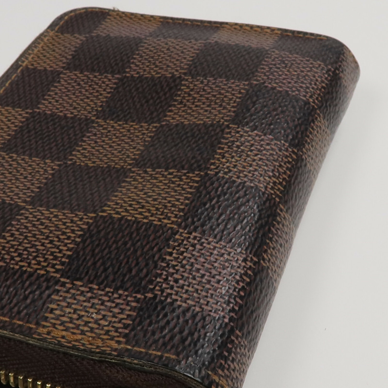 LOUIS VUITTON Damier Zippy Coin Purse金扣零錢包/卡片套-20