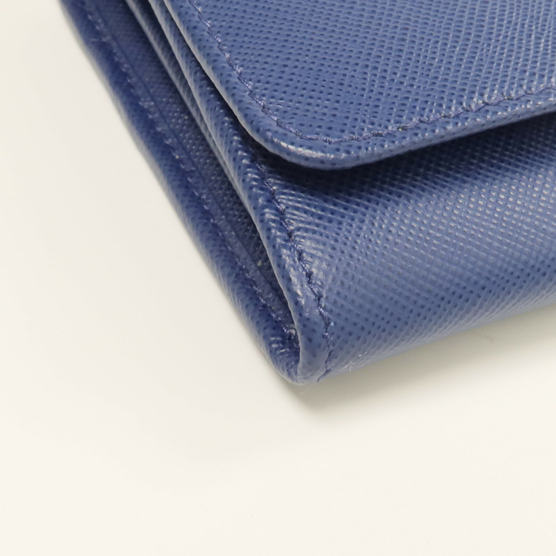 PRADA Saffiano皮革Wallet On Chain金扣鏈帶肩背袋-6