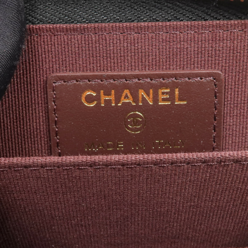 CHANEL 牛皮皮革Card Case/Coin Case金扣拉鏈卡片套/零錢包-13