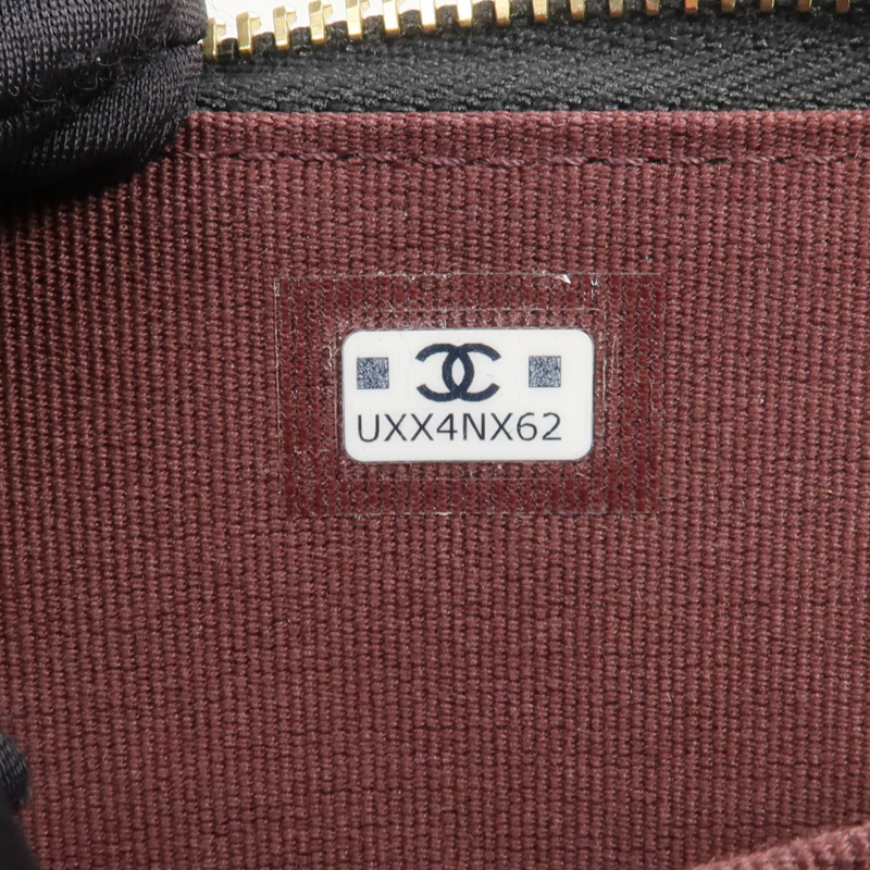 CHANEL 牛皮皮革Card Case/Coin Case金扣拉鏈卡片套/零錢包-14