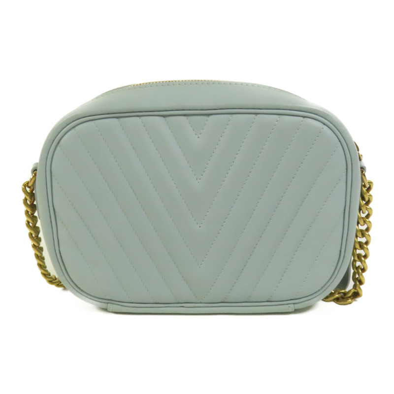 LOUIS VUITTON 牛皮皮革New Wave Camera Bag金扣鏈帶肩背袋-1