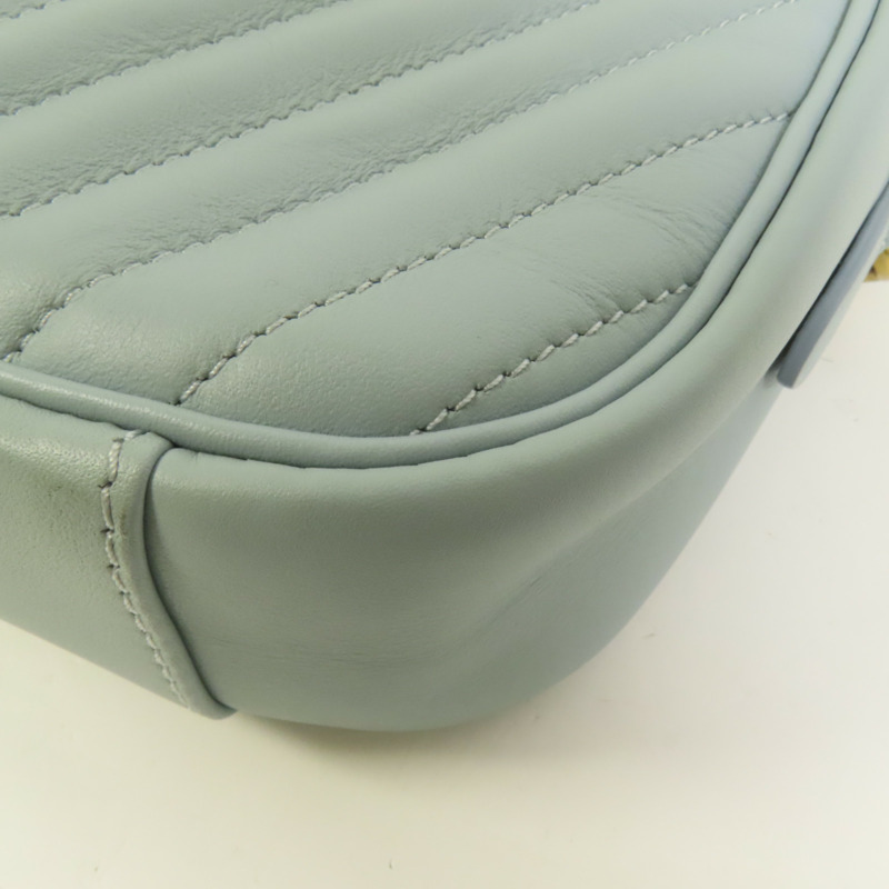 LOUIS VUITTON 牛皮皮革New Wave Camera Bag金扣鏈帶肩背袋-10