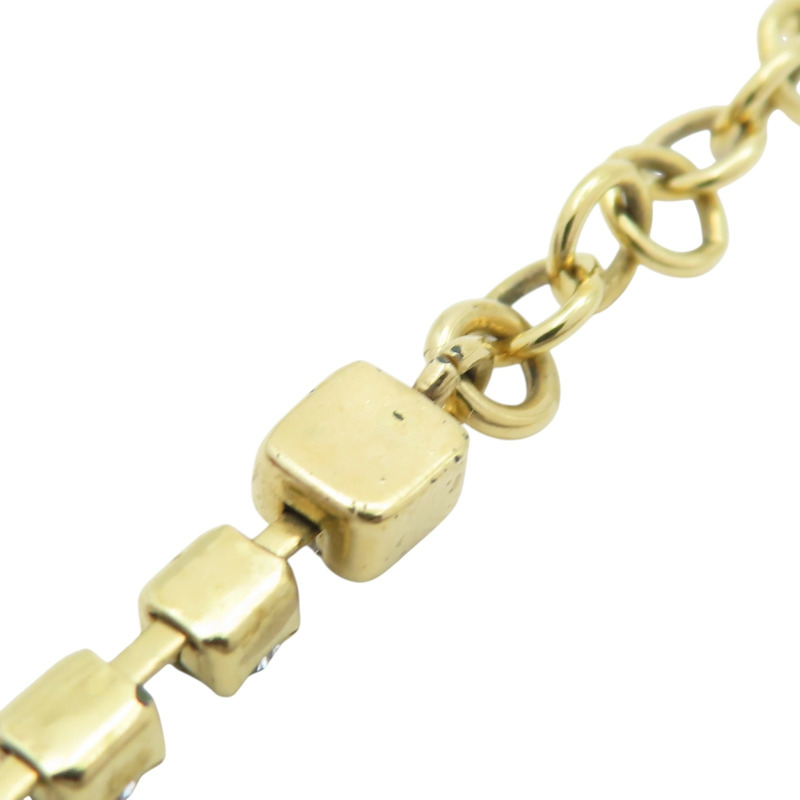 金色鍍金 雙C 水晶 項鍊【CHANEL 香奈兒】-8