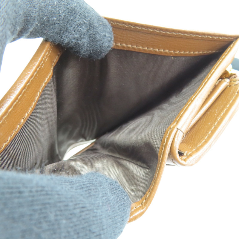 棕色帆布 馬銜扣 1955 扣式 短夾 726846【GUCCI 古馳】 726846-5