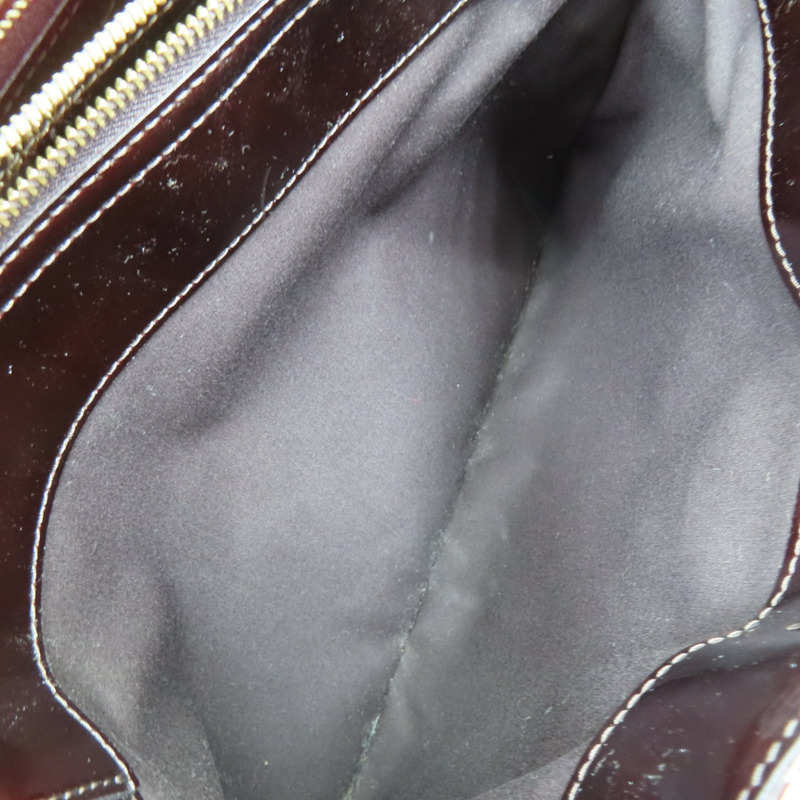 酒紅色 漆皮 Melrose Avenue Bag 手提包 M93757 【LOUIS VUITTON LV 路易威登】 M93757-4