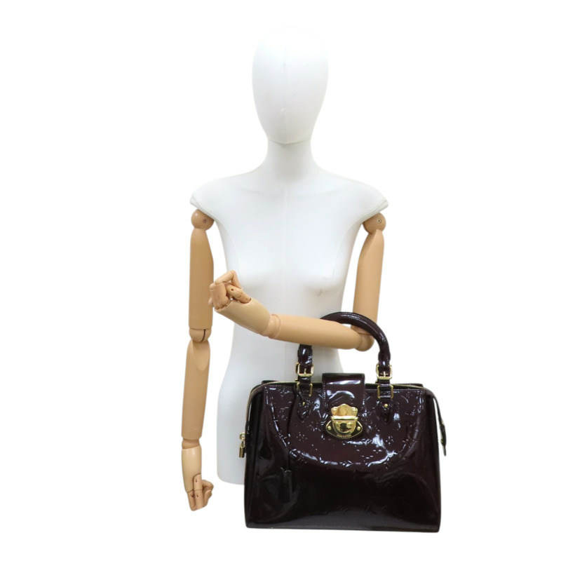 酒紅色 漆皮 Melrose Avenue Bag 手提包 M93757 【LOUIS VUITTON LV 路易威登】 M93757-10