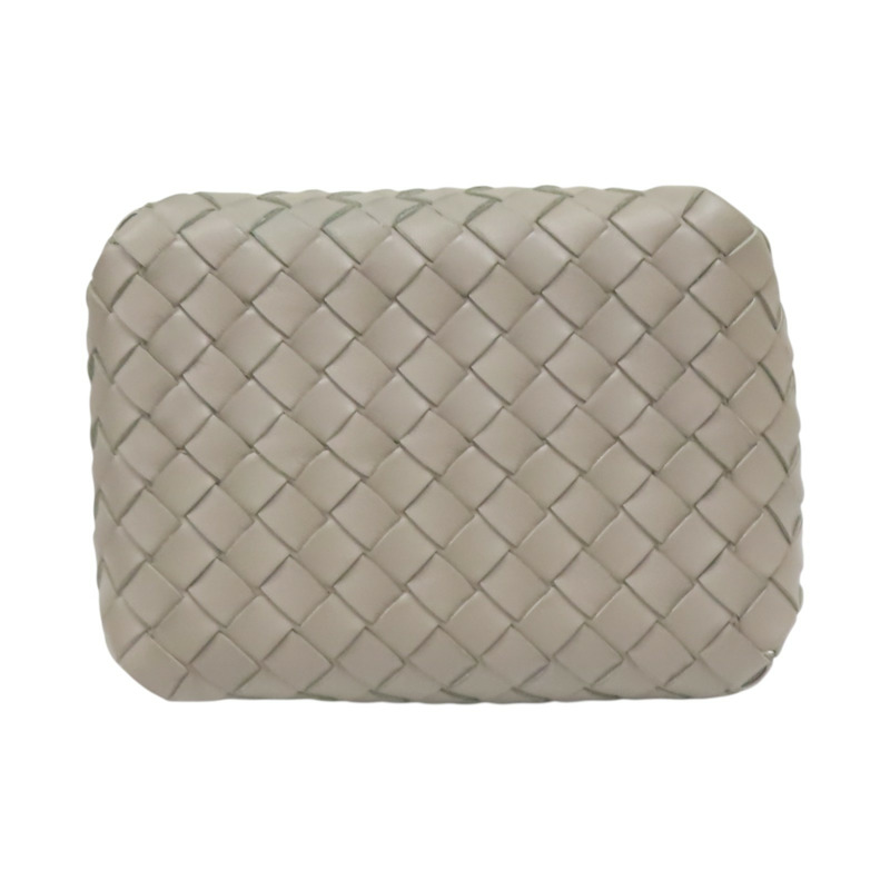 灰色 編織羊皮 Small Parachute Chain 手提包 817175【BOTTEGA VENETA 寶緹嘉】 817175-3