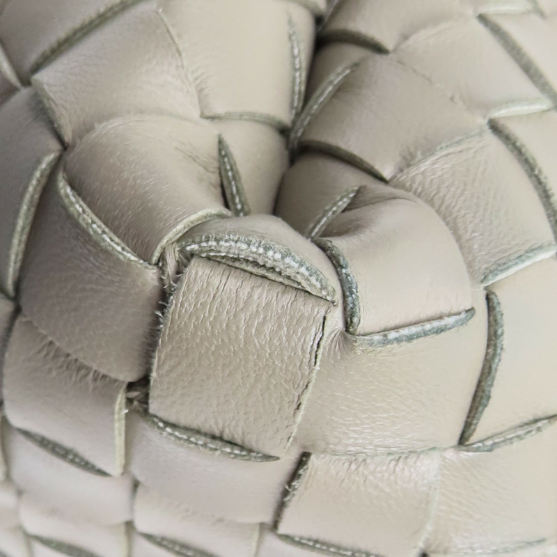 灰色 編織羊皮 Small Parachute Chain 手提包 817175【BOTTEGA VENETA 寶緹嘉】 817175-9