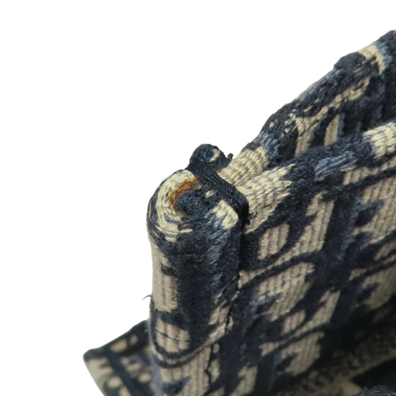 藍色 提花帆布 Book Tote 中型 托特包 手提包【Dior 迪奧 】 M1296ZRIW-13