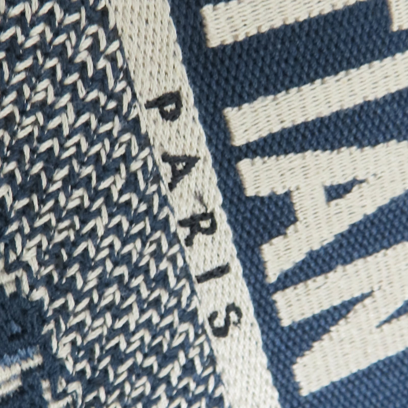 藍色 提花帆布 Book Tote 中型 托特包 手提包【Dior 迪奧 】 M1296ZRIW-14