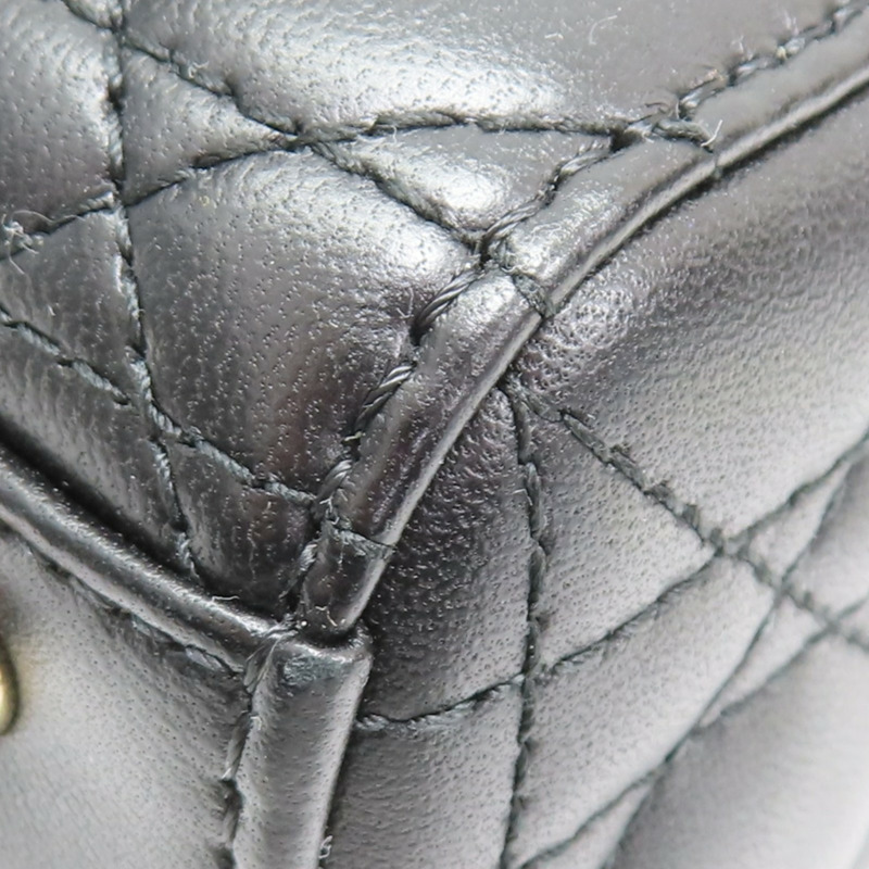 黑色羊皮 Lady Dior My ABCDior 小型 兩用包 M0538ONGE【Dior 迪奧】 M0538ONGE-12