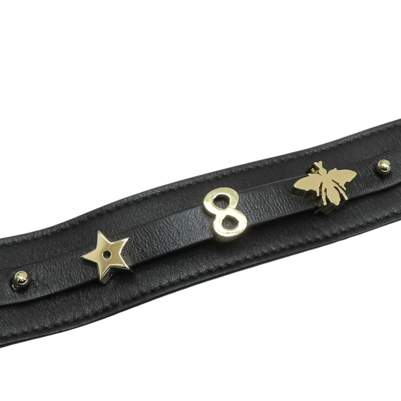 黑色羊皮 Lady Dior My ABCDior 小型 兩用包 M0538ONGE【Dior 迪奧】 M0538ONGE-16