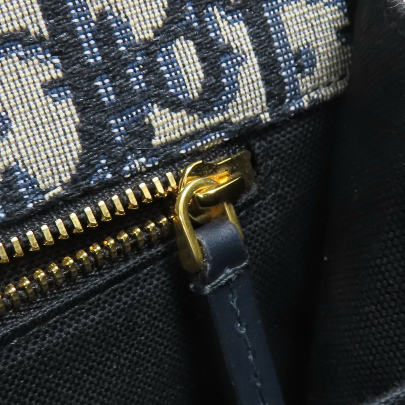 藍色 牛皮 提花帆布 30 Montaigne 肩背包【Dior 迪奧 】 M9203UTZQ-9