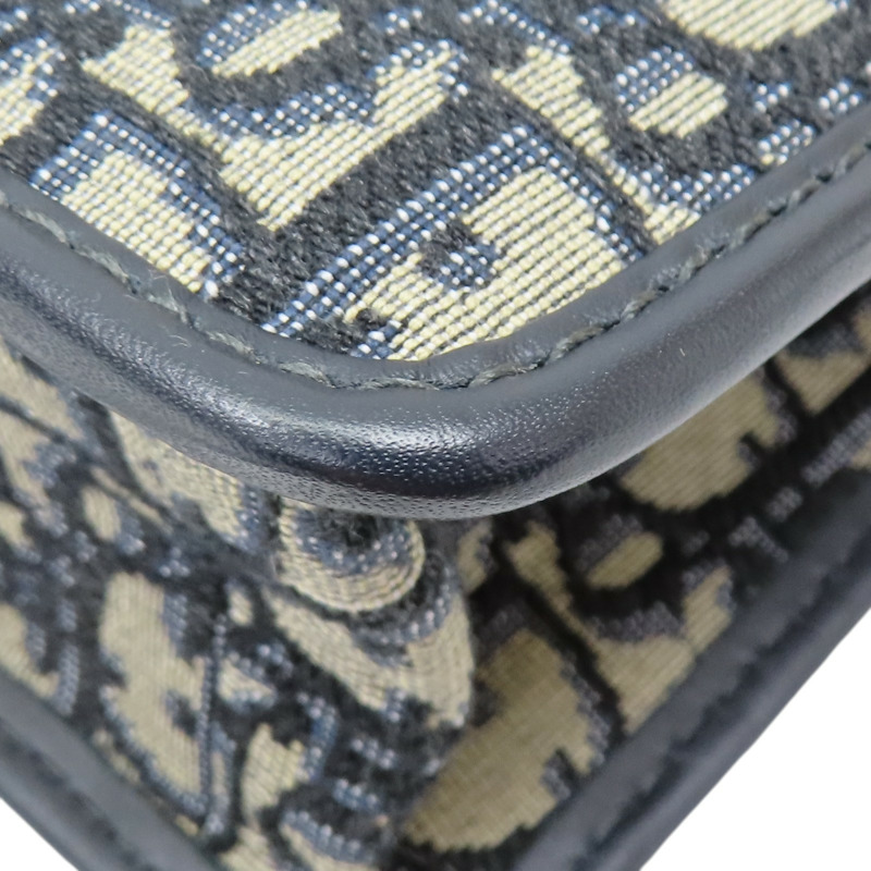 藍色 牛皮 提花帆布 30 Montaigne 肩背包【Dior 迪奧 】 M9203UTZQ-13