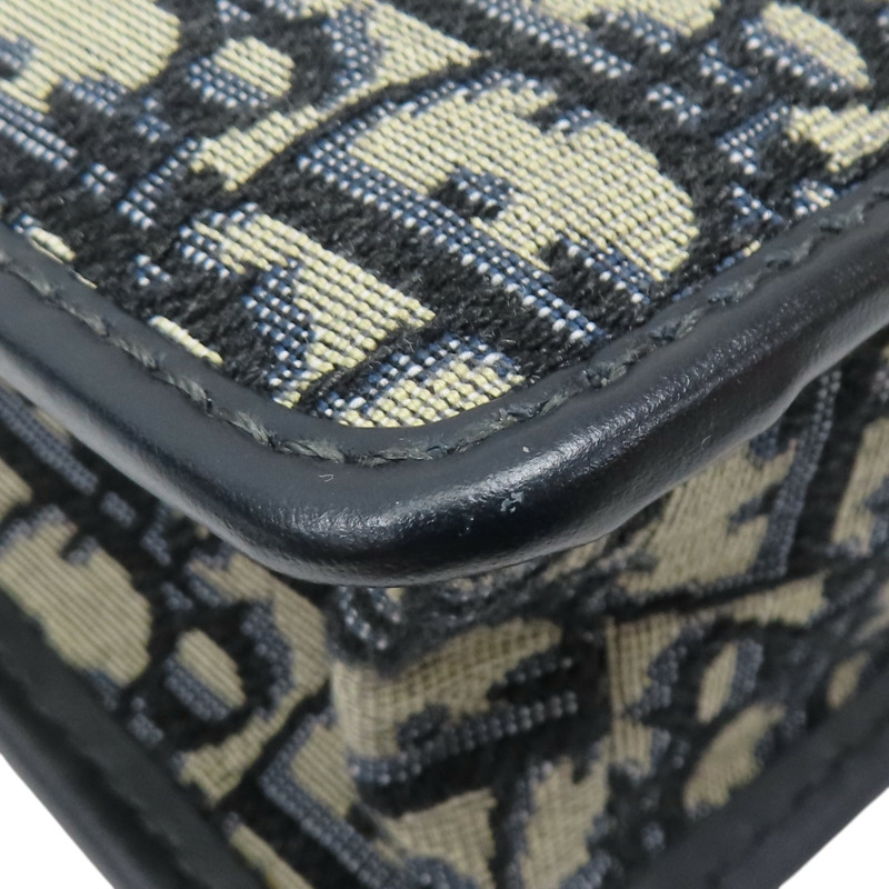 藍色 牛皮 提花帆布 30 Montaigne 肩背包【Dior 迪奧 】 M9203UTZQ-14