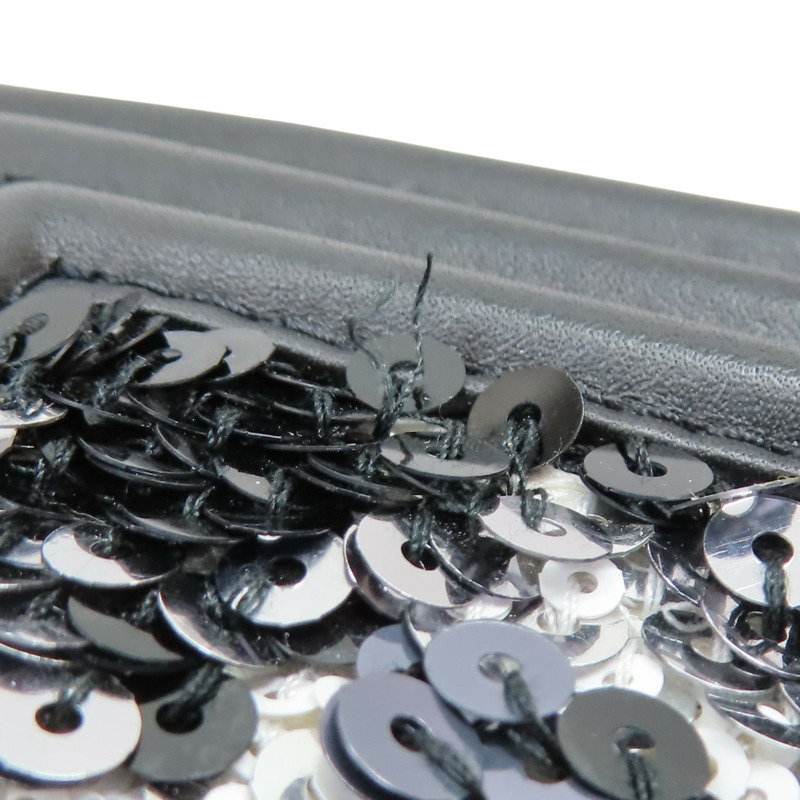 黑色 羊皮 Boy 25 亮片款 肩背包(無卡)【CHANEL 香奈兒】 A67086-15