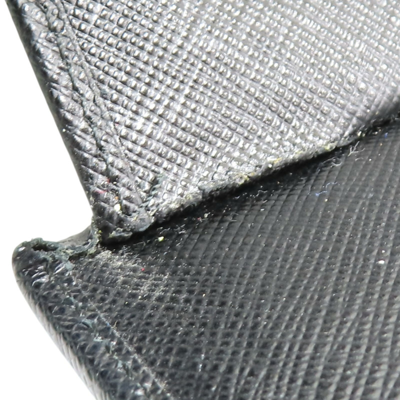 黑色牛皮 扣式 短夾 1ML023【PRADA 普拉達】 1ML023-17